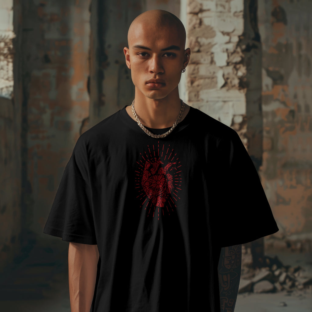 RADIENT CORAZÓN | Premium Unisex Crewneck T-shirt | Bella + Canvas 3001